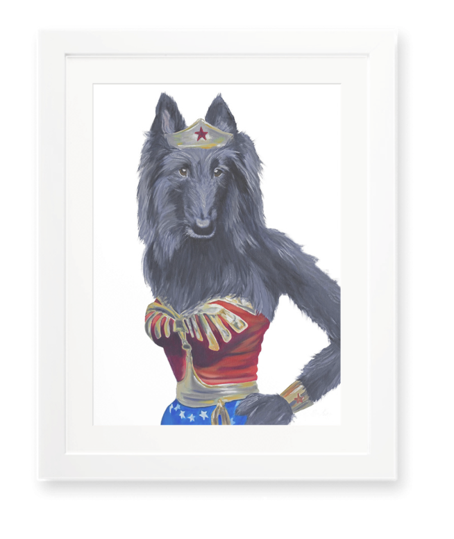 Fierce But Fluffy - Fine Art Print